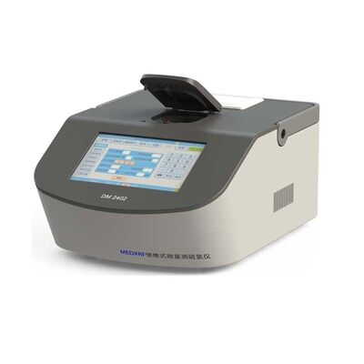 DM2402 ISO 20884 ASTM D7220 Portable Micro Sulfur Chlorine Analyzer MEDXRF ASTM D7039 ISO 15597 Oil Trace S Cl Content Tester