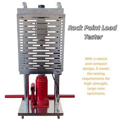 50KN/100KN Digital Rock Crushing Strength Point Load Test Machine Rock Point Load Tester Aggregate and Rock Testing Equipment