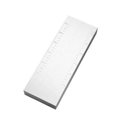 ISO 1524 Ink Double-Channel Grind Gauge 0-15/25/50/100μm High Precision Scraper Ink Fineness Meter Printing Coat Fineness Tester