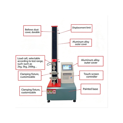 Tensile Tester Multi-Function Universal Test Machine Tensile Strength Tester Digital UTM Tensile Testing Device