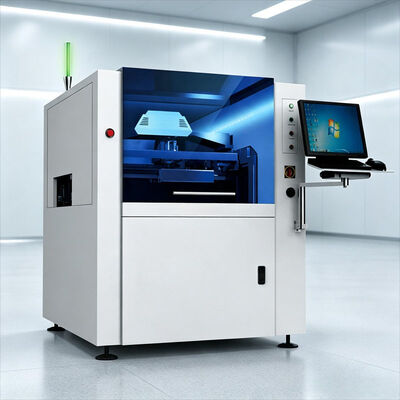 Fully Auto Solder Paste Printing Machine SMT Tin Cream Stencil Printing Testing Machine Auto LED Print Solder Paste Tester