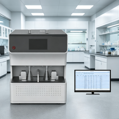 Dual-Sample Free Calcium Oxide Measurement System Twin-Specimen Unbound CaO Determination Tester Dissociative Lime Test Machine