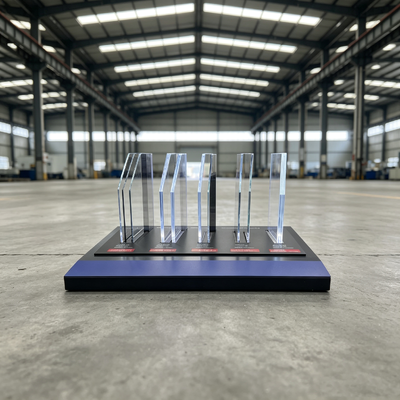 Insulated Glass Structure and Fabrication Display Unit Glass Construction Showcase Glass Craft Exhibition Panel IGU Display Unit