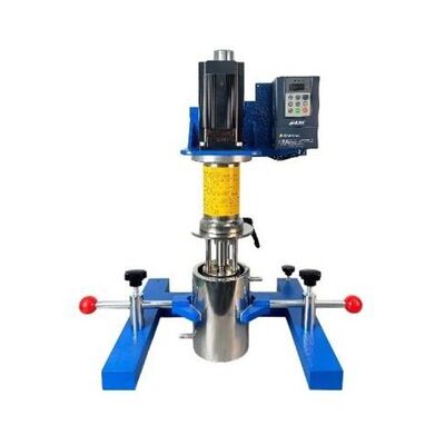 Basket Mill Pigment Resin Dispersing Milling Machine Vertical 1.25L Liquids Agitator Sand Mill Coating Bead Grinding Equipment