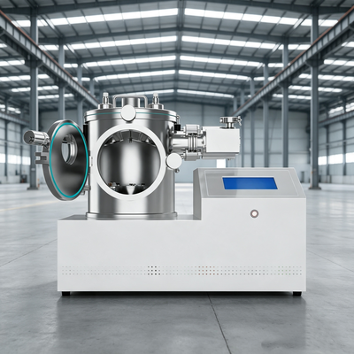 Stainless Steel Chamber Dual-Target Magnetron Sputtering Coater Sputter Coating Tester Magnetic Controlled Deposition System