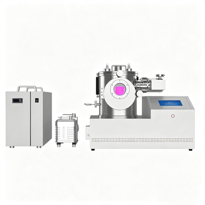 Stainless Steel Chamber Dual-Target Magnetron Sputtering Coater Sputter Coating Tester Magnetic Controlled Deposition System