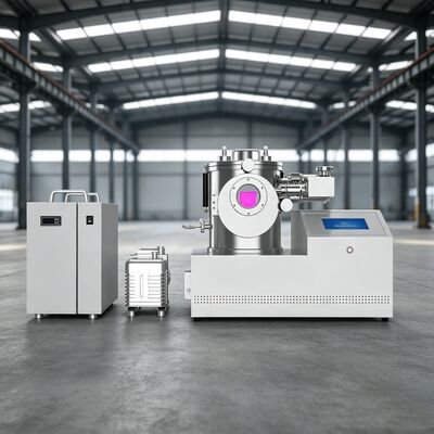 Stainless Steel Chamber Dual-Target Magnetron Sputtering Coater Sputter Coating Tester Magnetic Controlled Deposition System