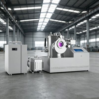 Stainless Steel Chamber Dual-Target Magnetron Sputtering Coater Sputter Coating Tester Magnetic Controlled Deposition System