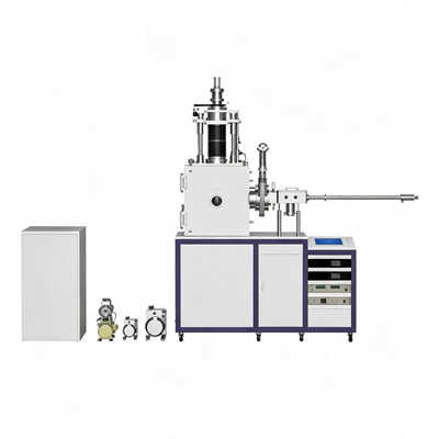Four-Target Magnetron Sputtering Coater with Load-Lock Chamber PVD Thin Film Coating Instrument Alloy Membranes Sputter Tester