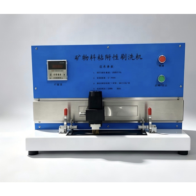 ASTM D4977 EN 12039 Mineral Adhesion Reciprocating Scrubbing Test Machine Mineral Granule Washing Brushing Tester