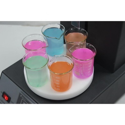 Multi-layer Dip Coater Automatic Gel Sol Coating Equipment Dip Withdrawal Coating Device 6-Position Rotary Dip-coating Machine