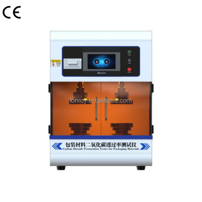 ASTMF2476 DIN53380 Carbon Dioxide Transmission Rate Test Machine Isostatic Infrared CO2 Barrier Tester for Packaging Material