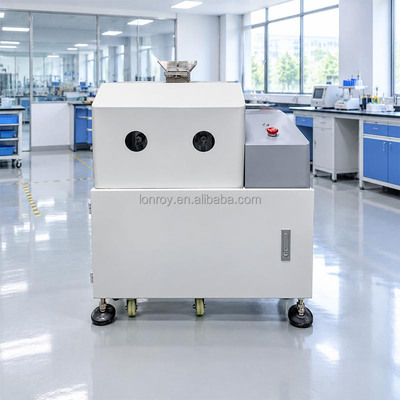 Lab Double Roller Crusher Precise Grinding Machine Fine Sample Compression Shear Crushing Equipment Specimen Making Device