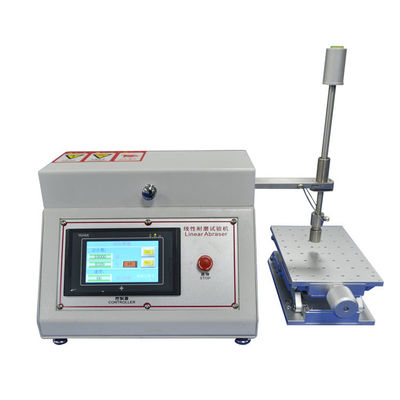ASTM D3884 Compliant Linear Abrasion Tester For Textiles Plastic Test Plastic Test Machine